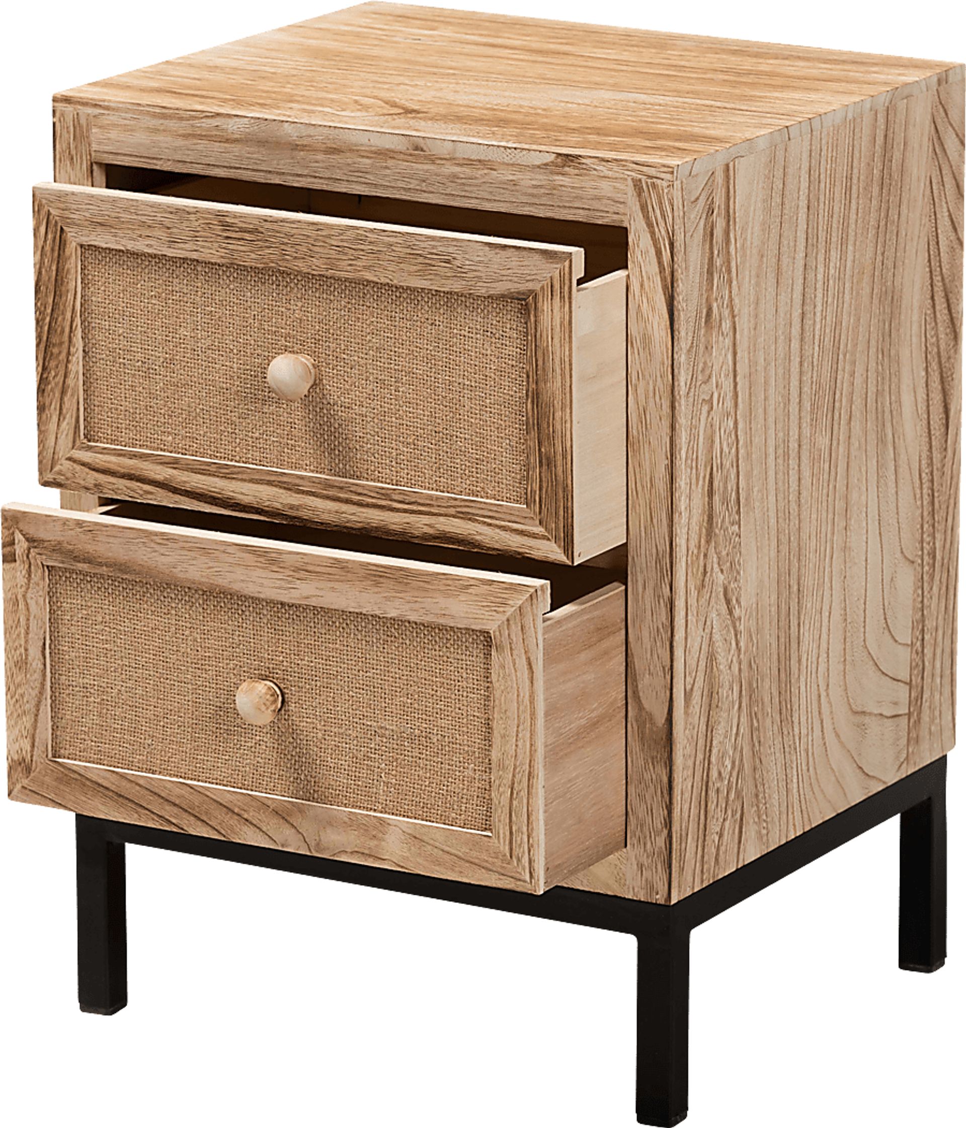 Lalane Brown Small Nightstand - Image 2
