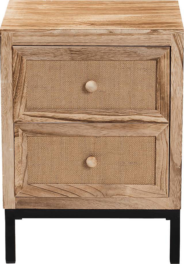 Lalane Brown Small Nightstand - Thumbnail - Image 3