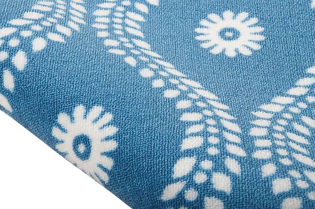 Lalitha Navy 8' x 11' Indoor/Outdoor Rug - Thumbnail - Image 2