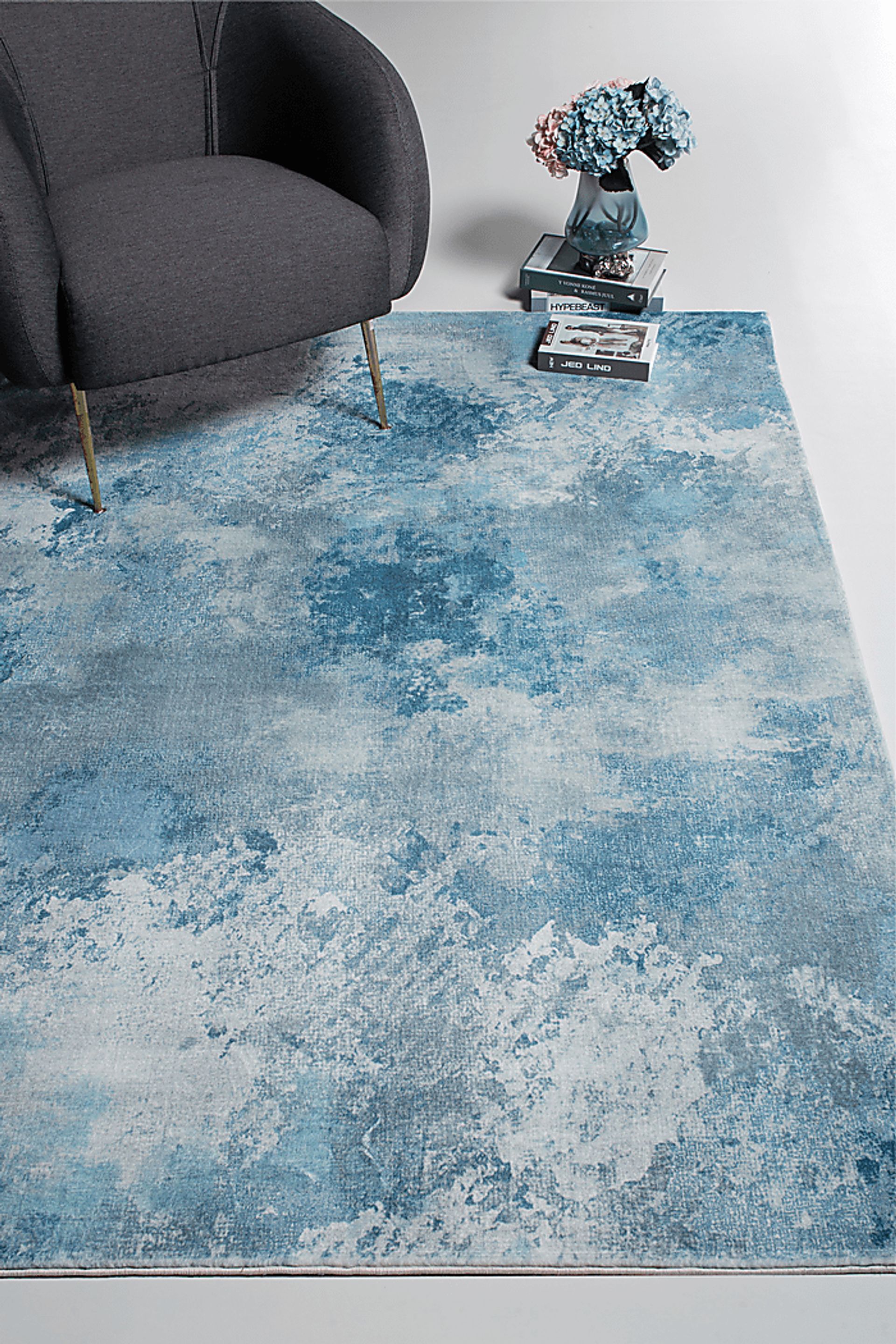 Lamanora Blue 7'6 x 10' Rug - Image 2