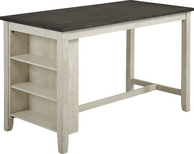 Lamartine White Counter Height Dining Table - Thumbnail - Image 1