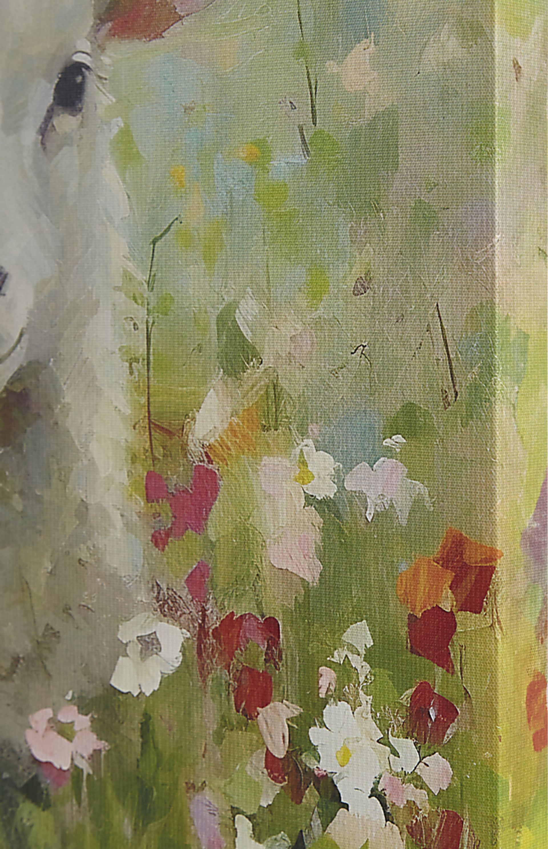 Lamb Of Flowers Green Wall Decor - Image 7