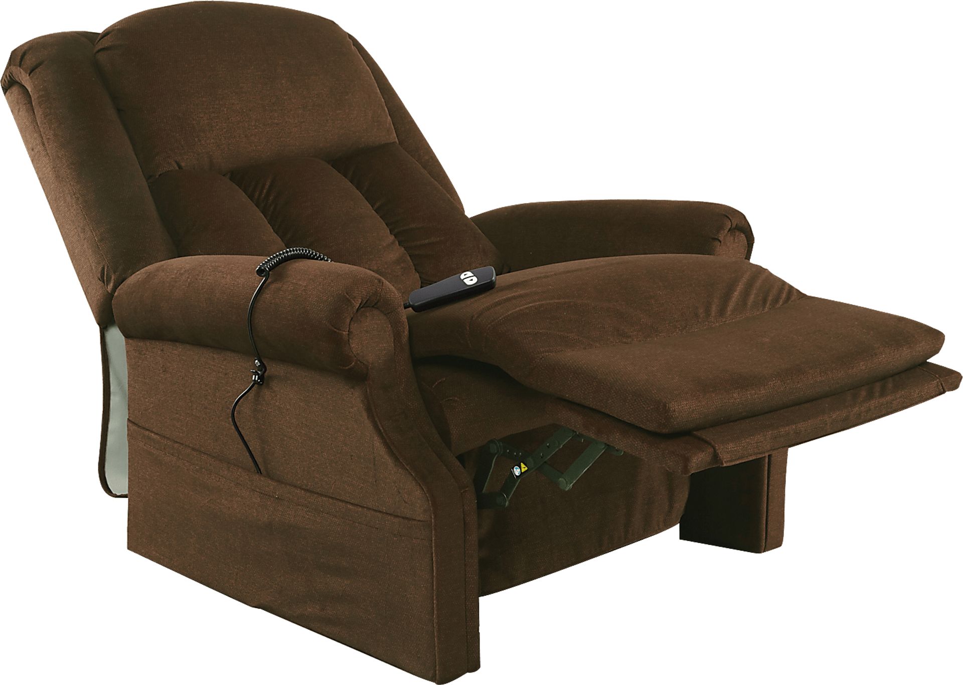 Lambeth Brown Lift Chair Power Recliner - Image 3