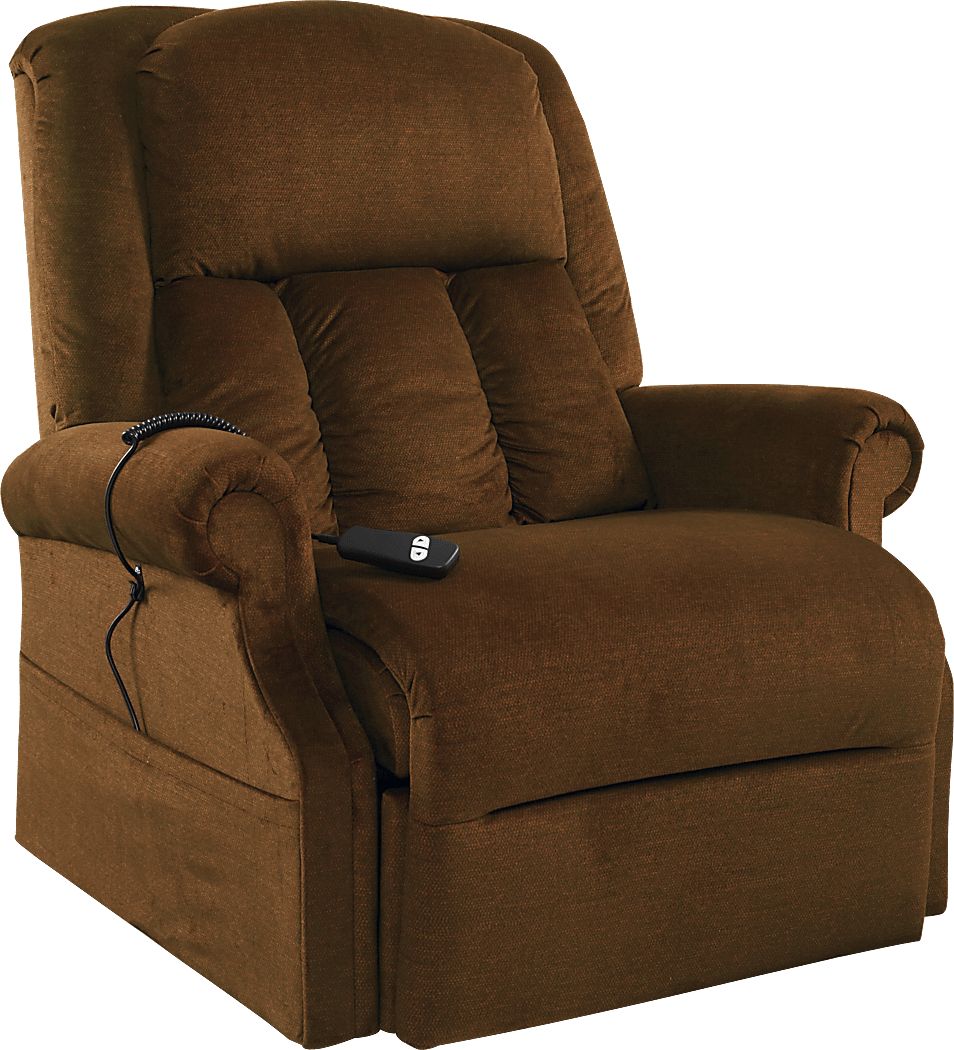 Lambeth Brown Lift Chair Power Recliner Rooms To Go