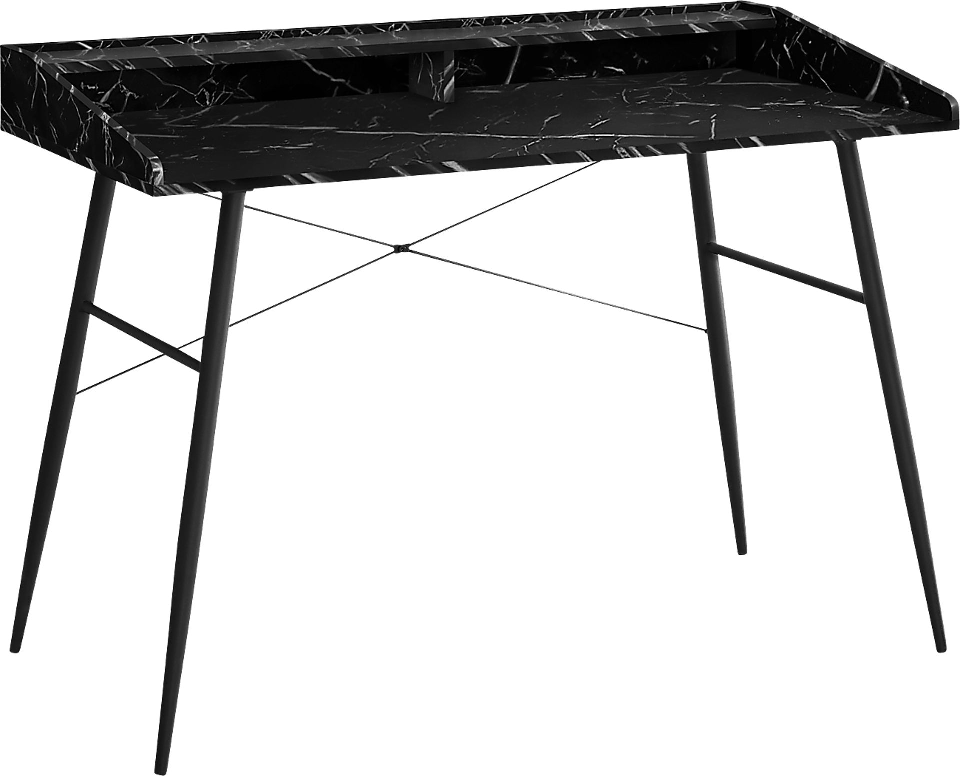 Lambright Black Marble Desk - Image 1