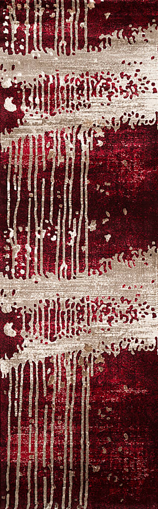 Lambros Red 2'3 x 7'6 Runner Rug - Thumbnail - Image 1
