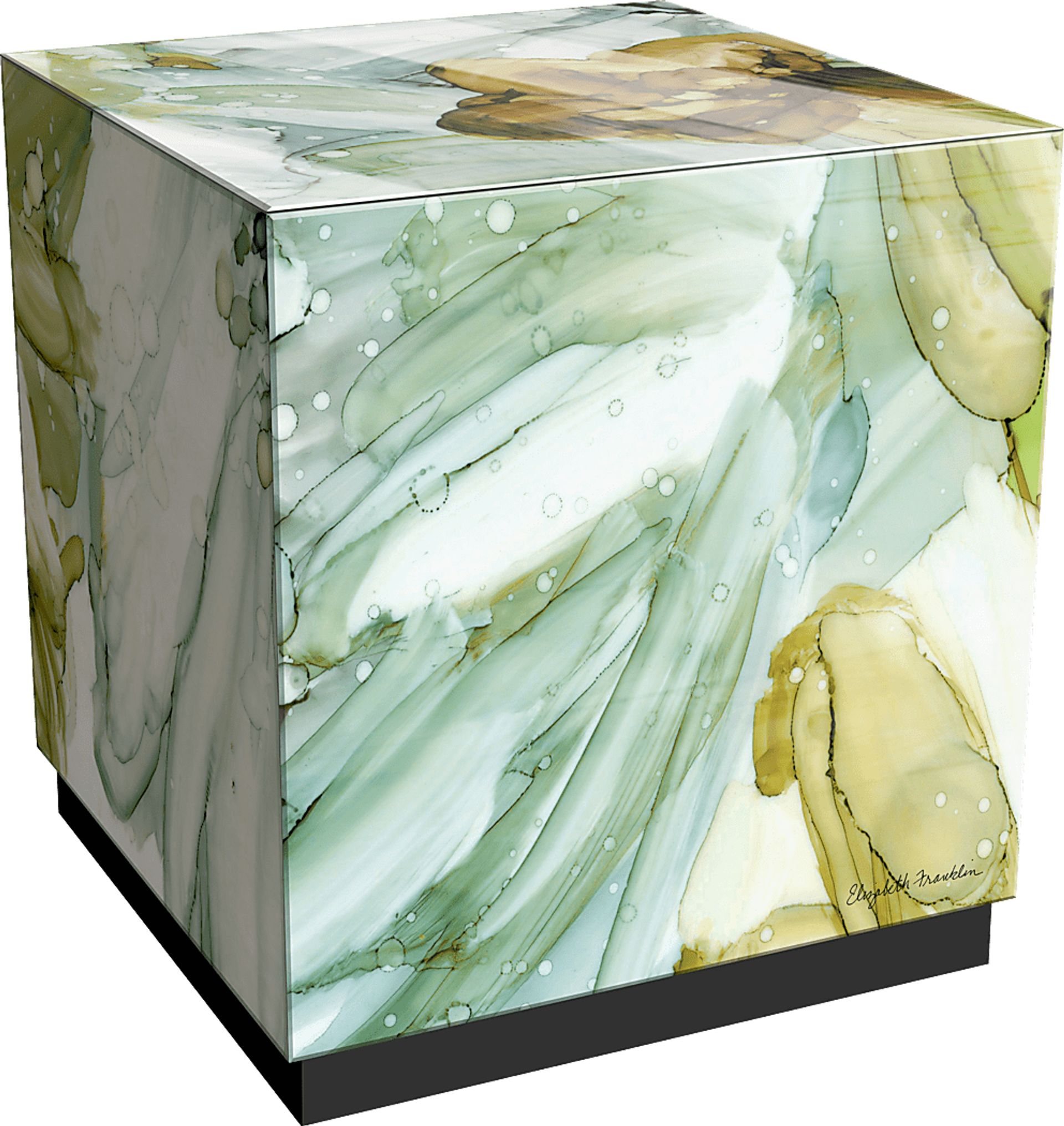 Lambrose Green Accent Table - Image 1