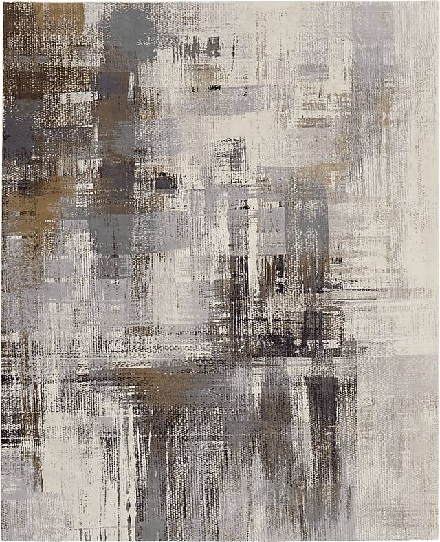 Lamgue Ivory 7'9 x 10' Rug - Thumbnail - Image 1
