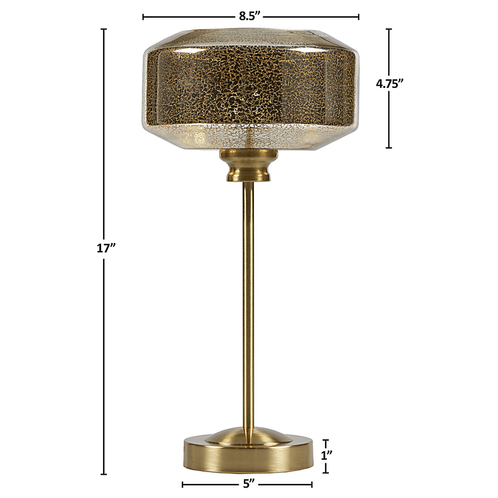 Lamiance Post Gold Lamp - Image 10