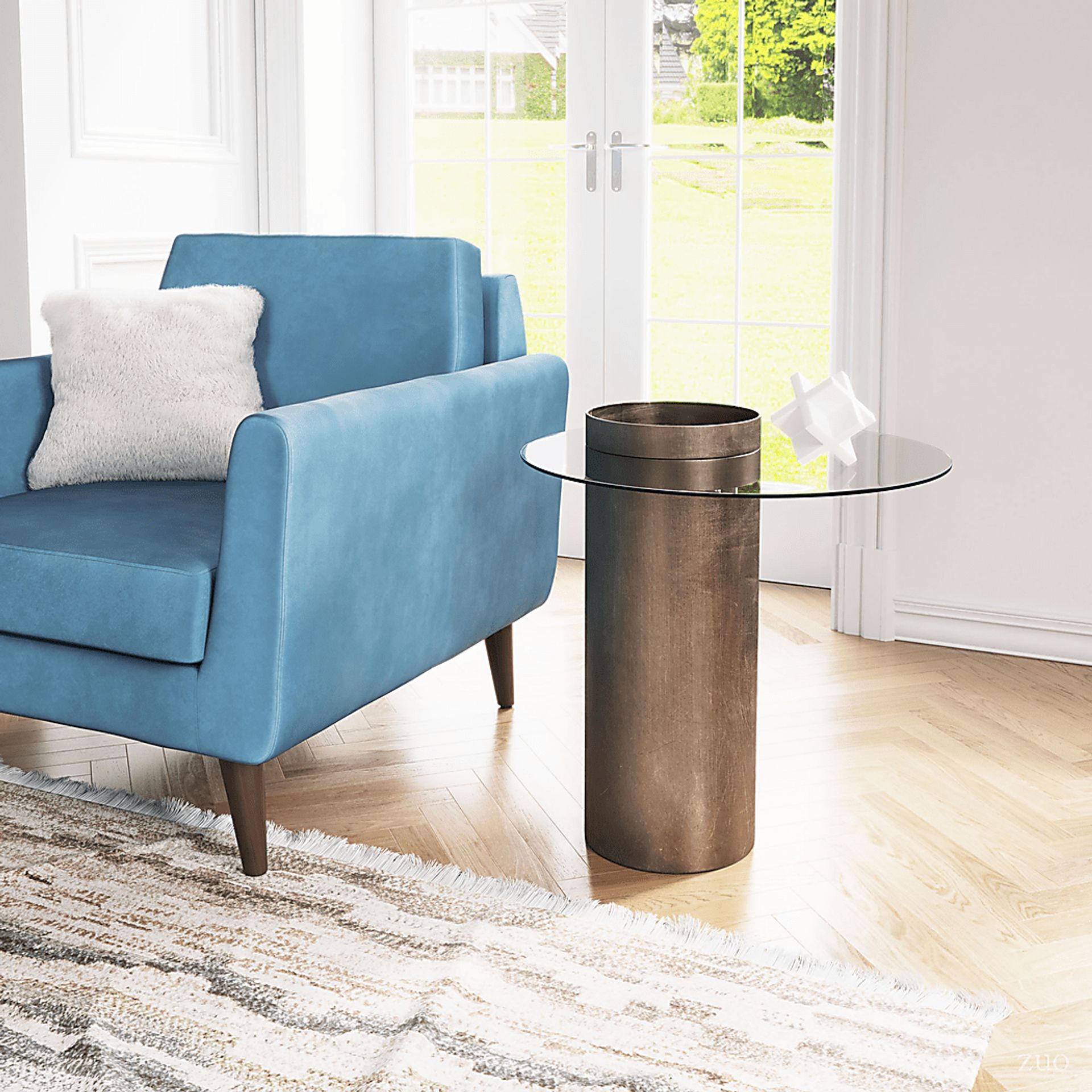 Lamington Gold End Table - Image 7