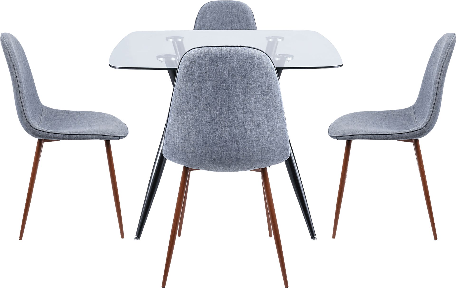 Lamirda I Blue 5 pc. Dining Set - Image 2