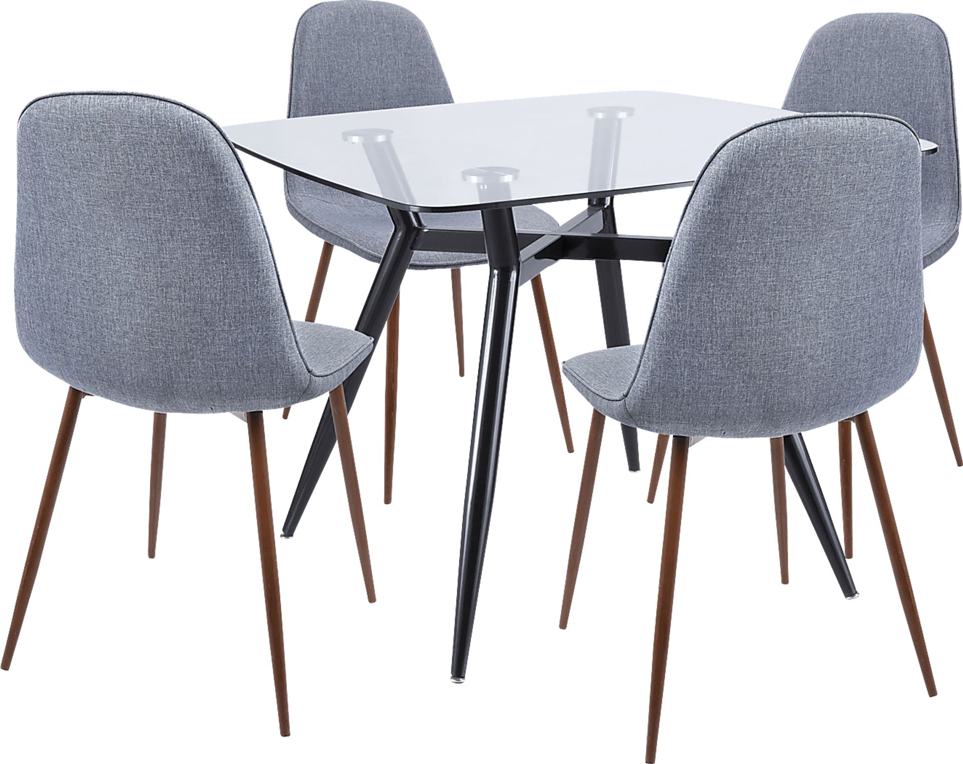 Lamirda I Blue 5 pc. Dining Set - Image 1