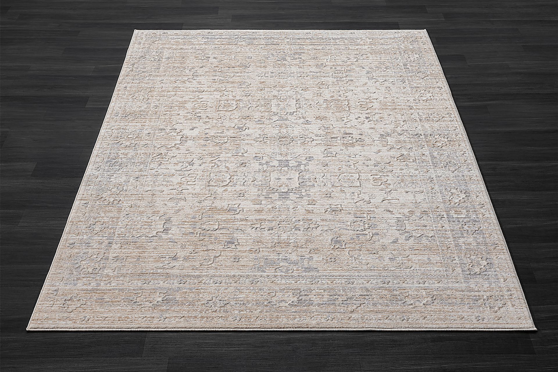 Lamisle Gray 4' x 6' Rug - Image 3