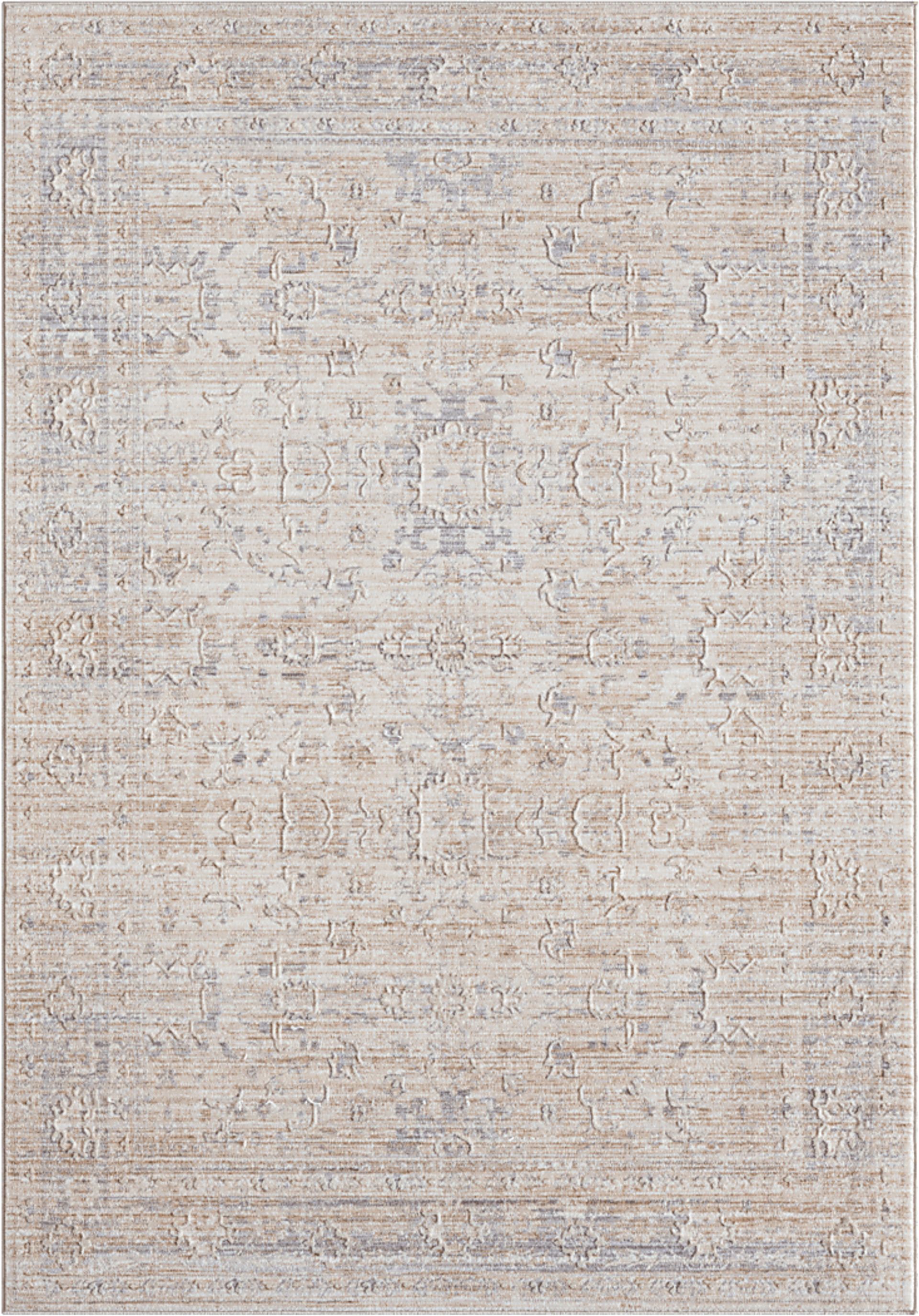 Lamisle Gray 4' x 6' Rug - Image 1