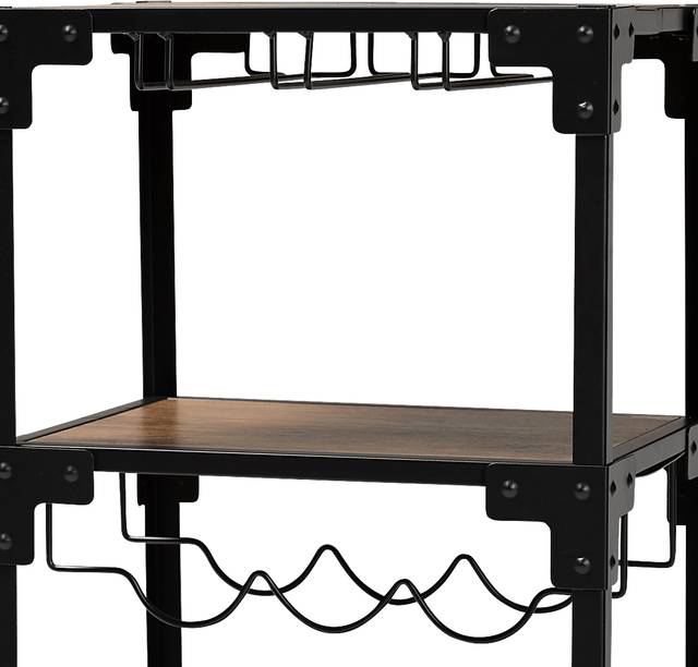 Lammer Black Bar Cart - Thumbnail - Image 4