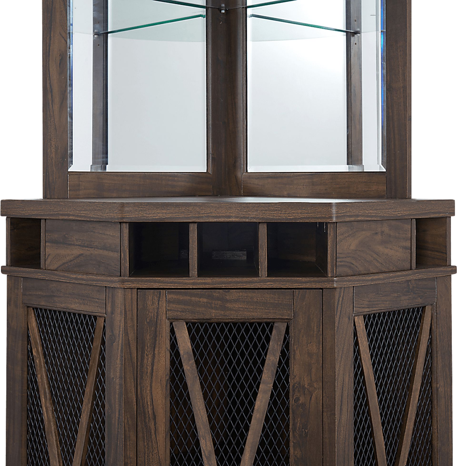Lamon Brown Bar Cabinet - Image 5