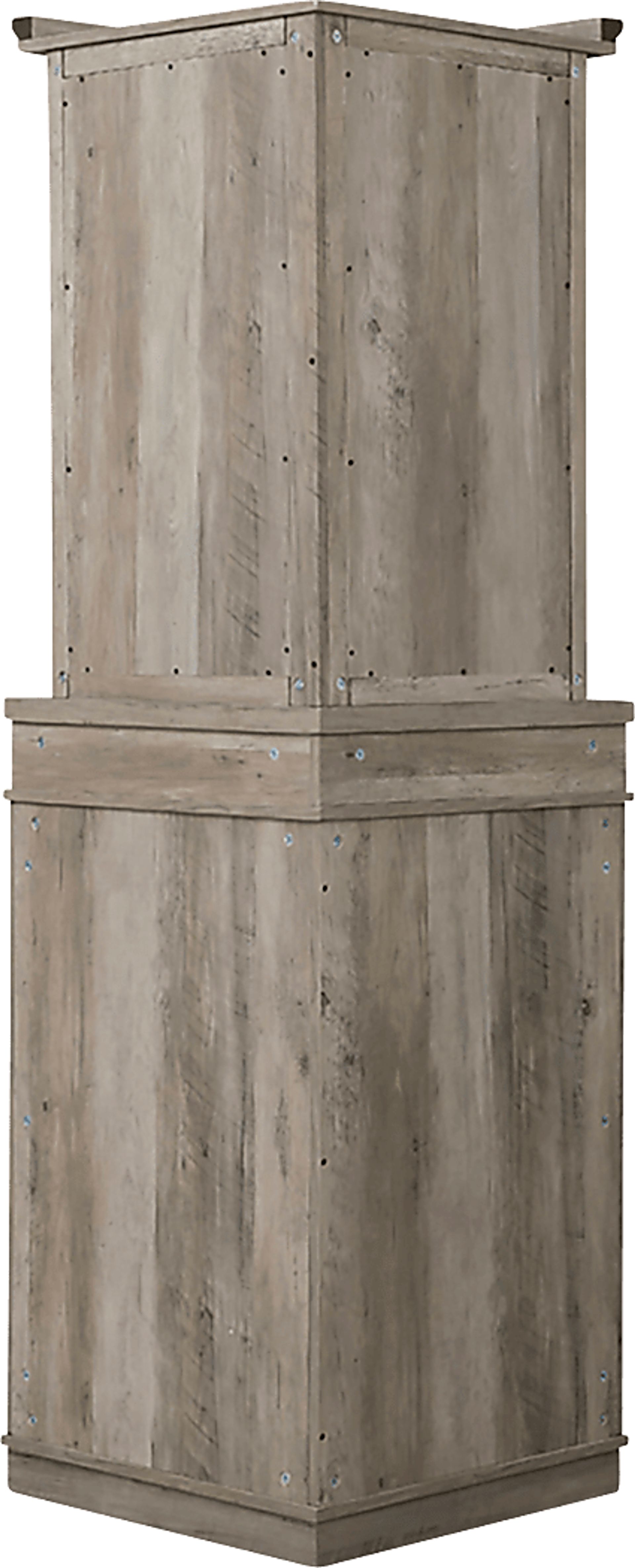 Lamon Gray Bar Cabinet - Image 6
