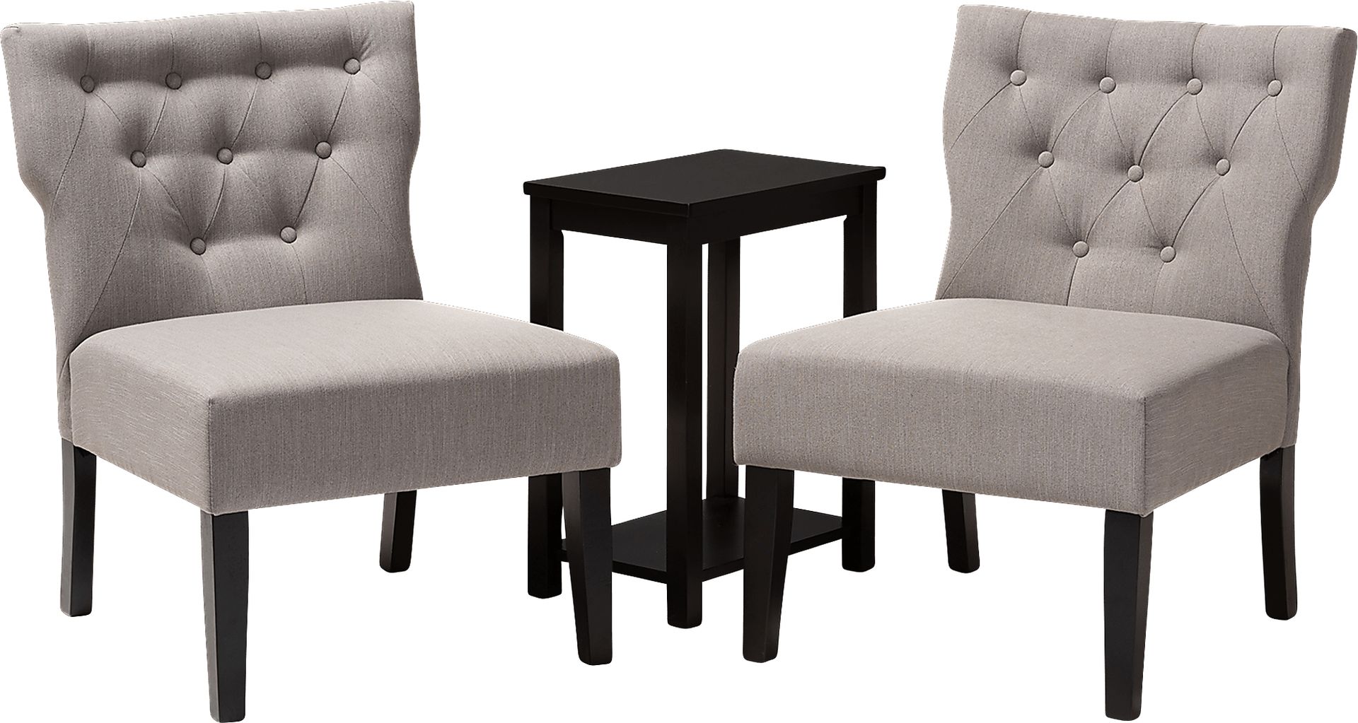 Lamond Gray 3 pc. Accent Chair Set - Image 1
