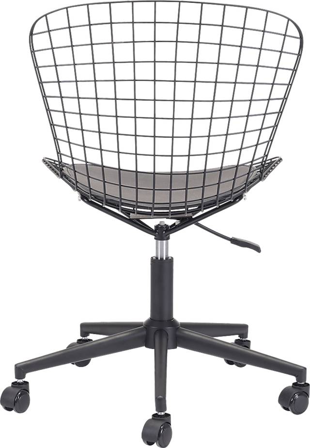 Lamoni Black Desk Chair - Thumbnail - Image 5