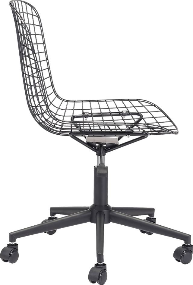 Lamoni Black Desk Chair - Thumbnail - Image 7