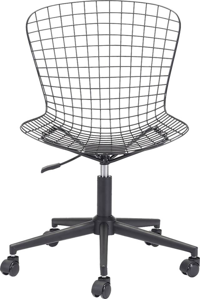 Lamoni Black Desk Chair - Thumbnail - Image 8
