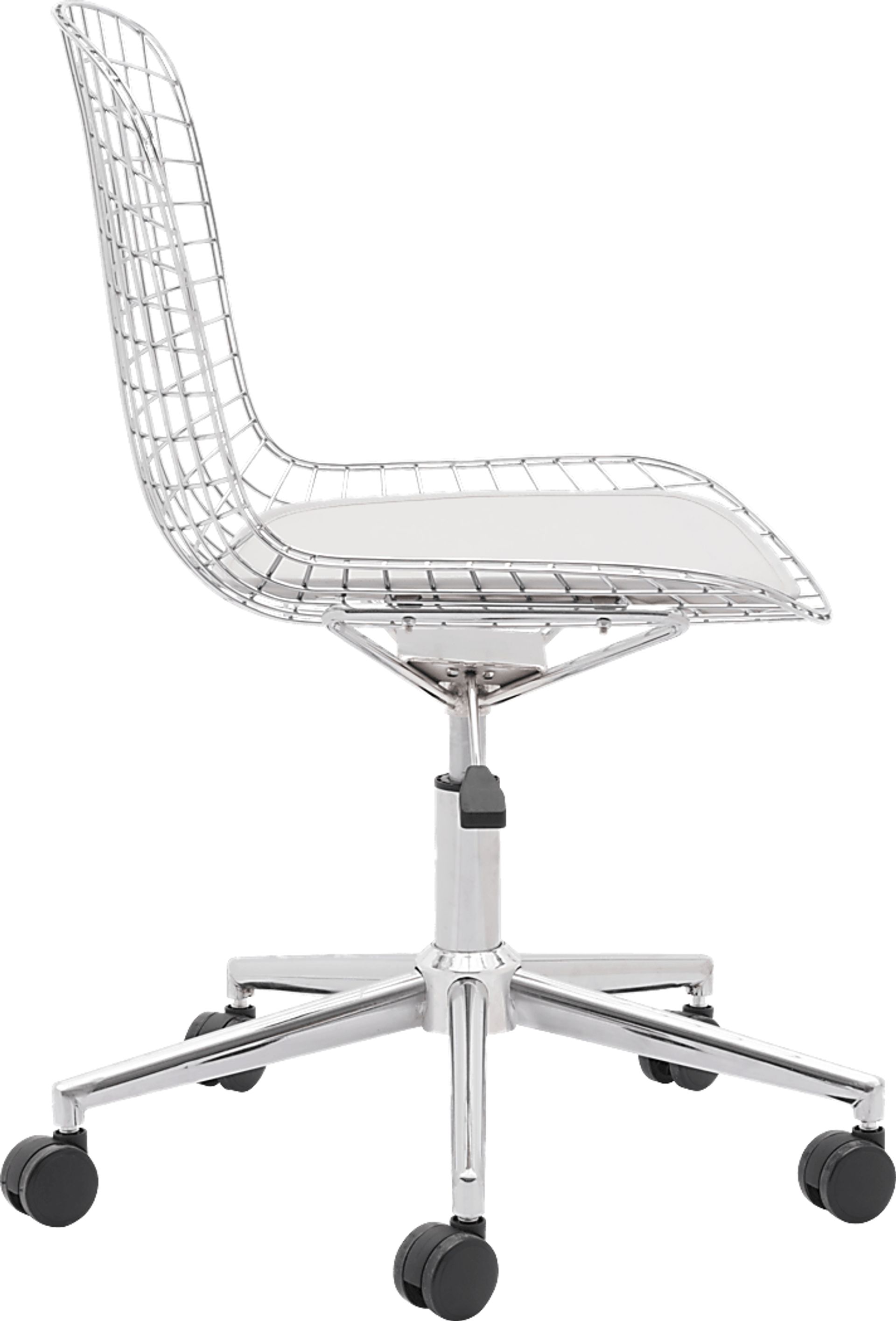 Lamoni White Desk Chair - Image 3