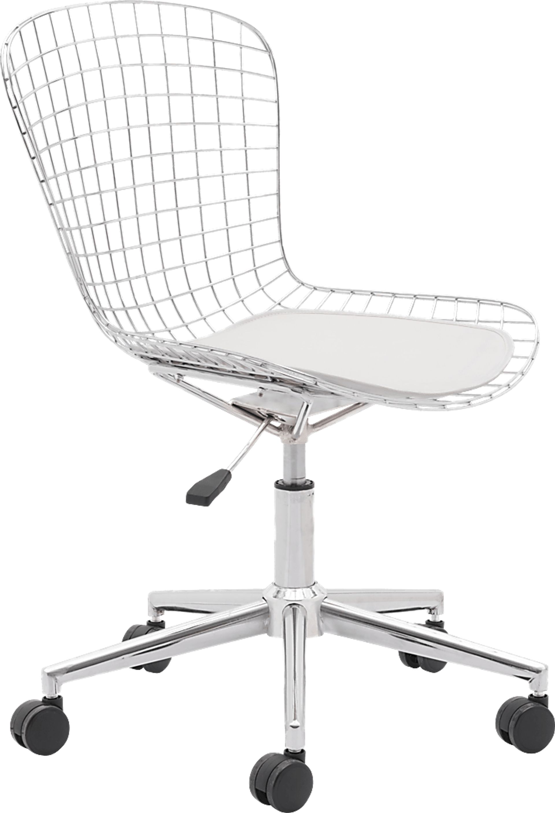 Lamoni White Desk Chair - Image 1