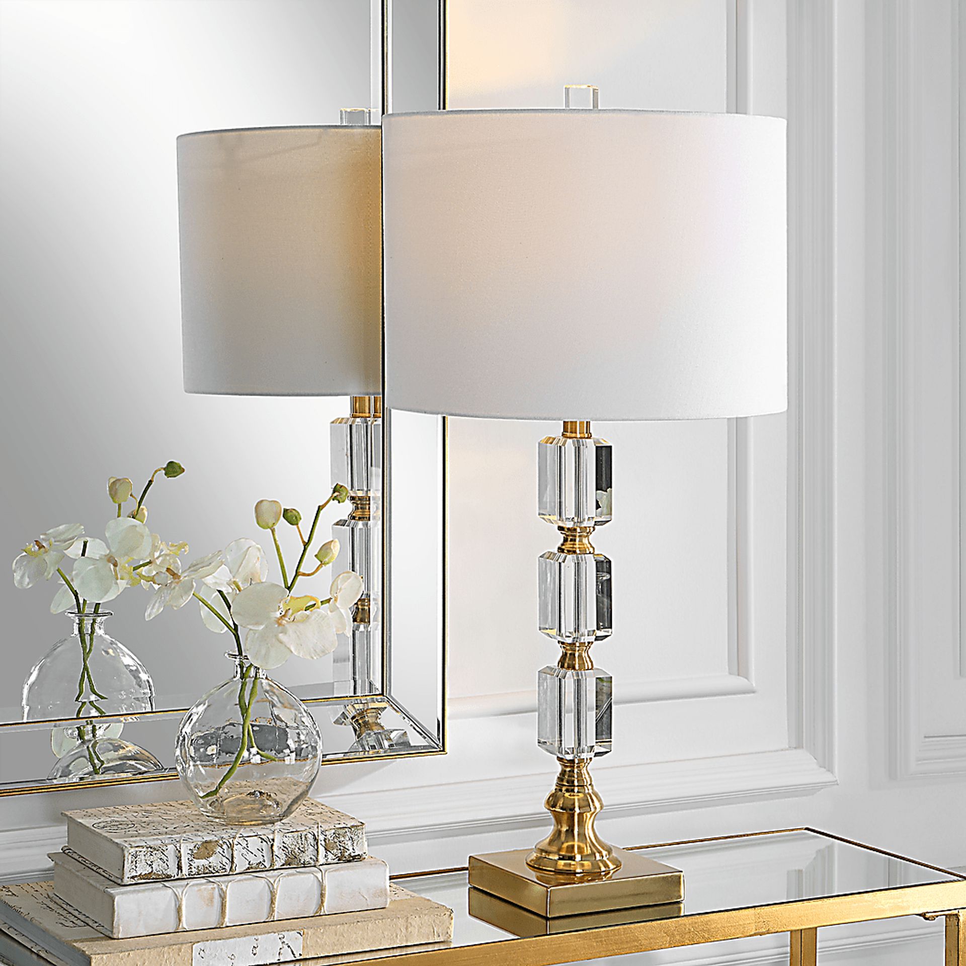 Lamont Edge Brass Lamp - Image 8