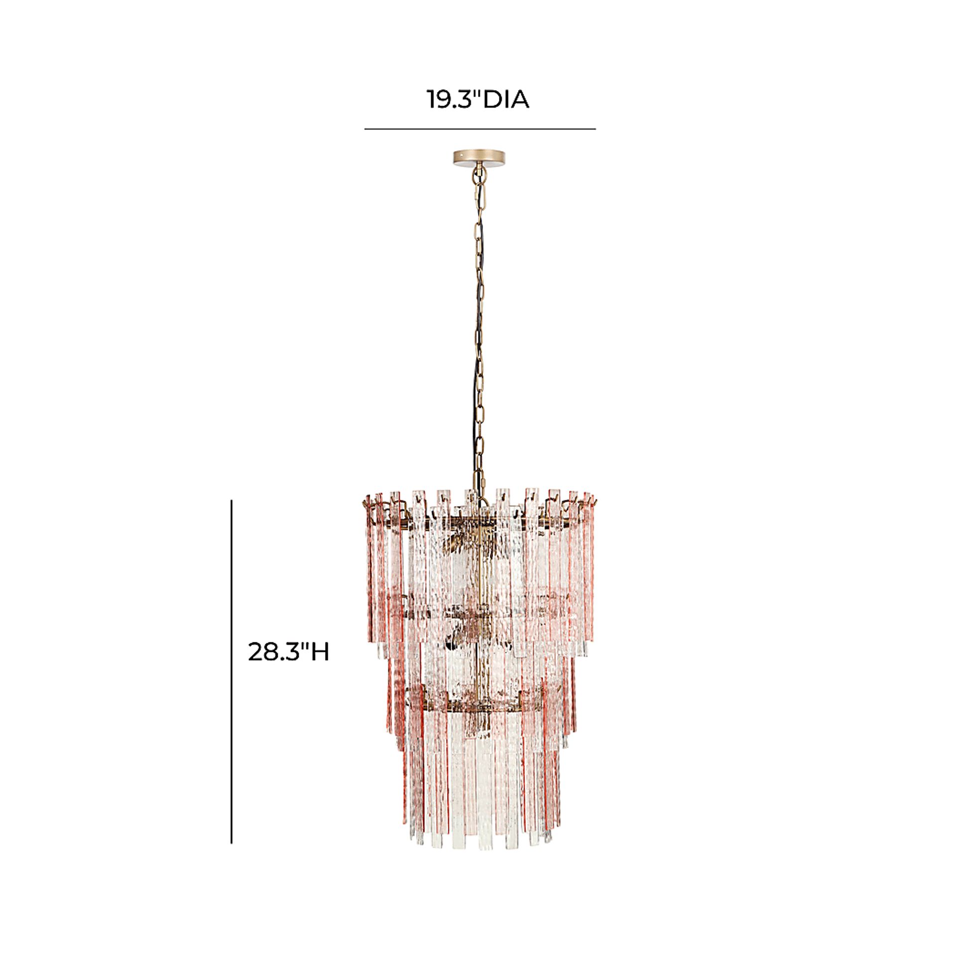 Lamont Summit Pink Chandelier - Image 6