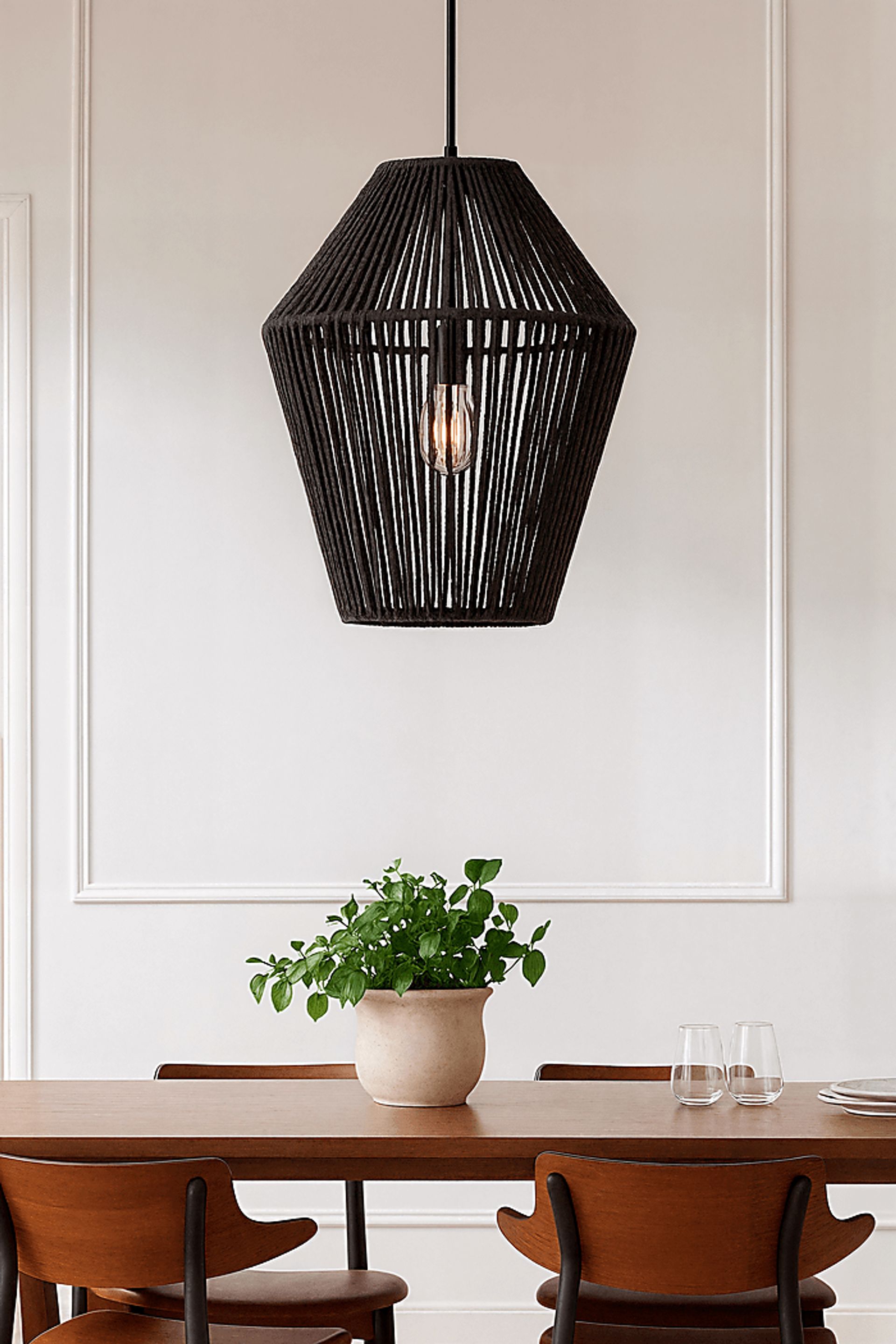 Lamothe Nest Black Pendant - Image 2