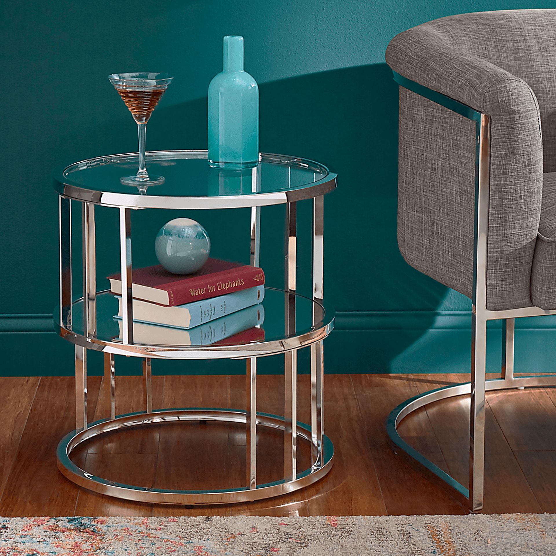 Deems Silver End Table - Image 4