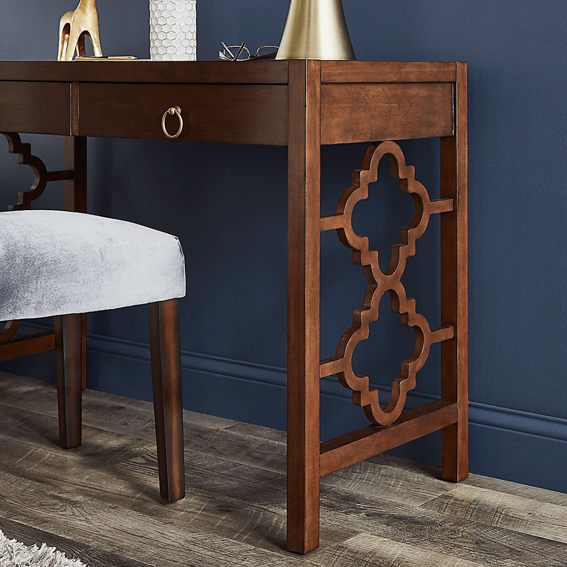 Lamport Brown Desk - Image 8