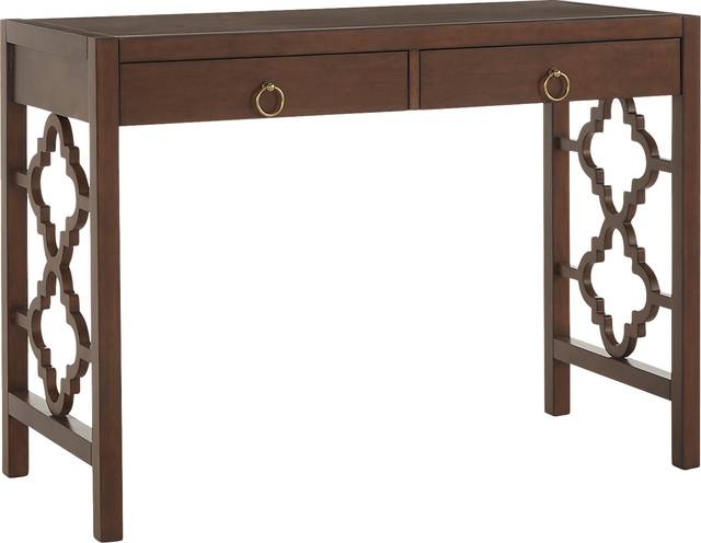 Lamport Brown Desk - Thumbnail - Image 1