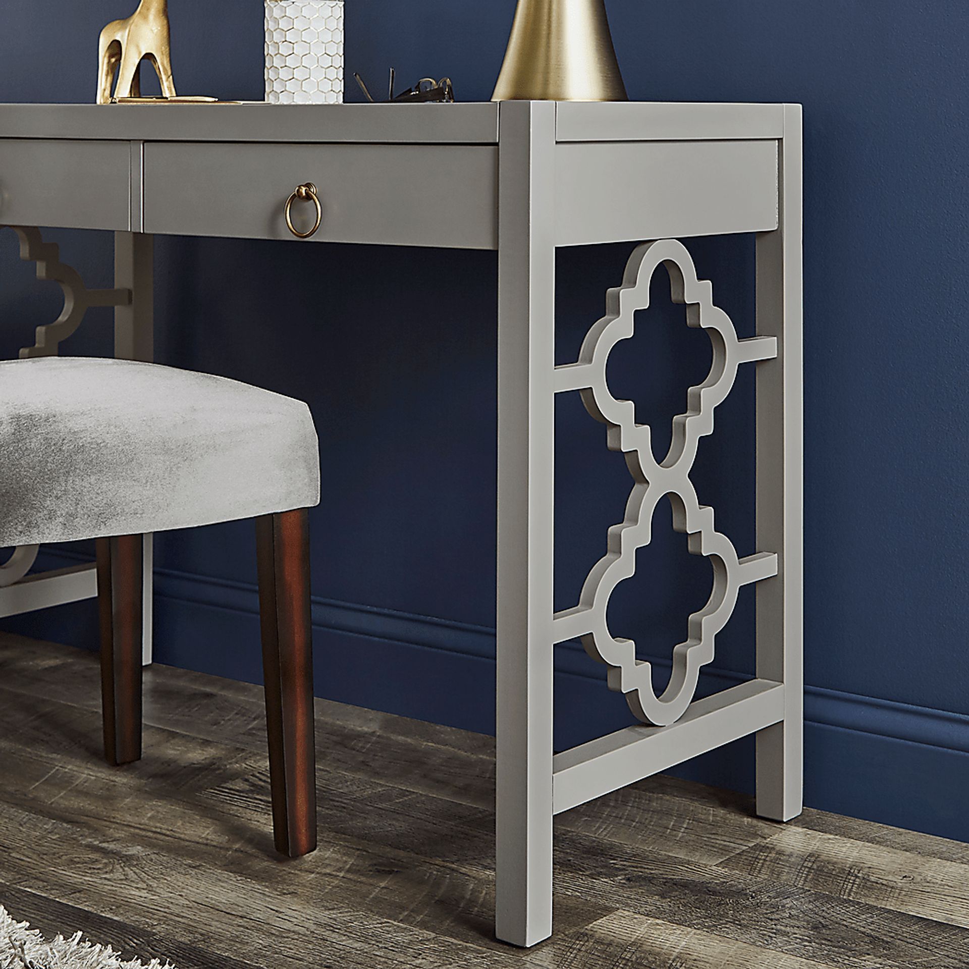 Lamport Gray Desk - Image 7