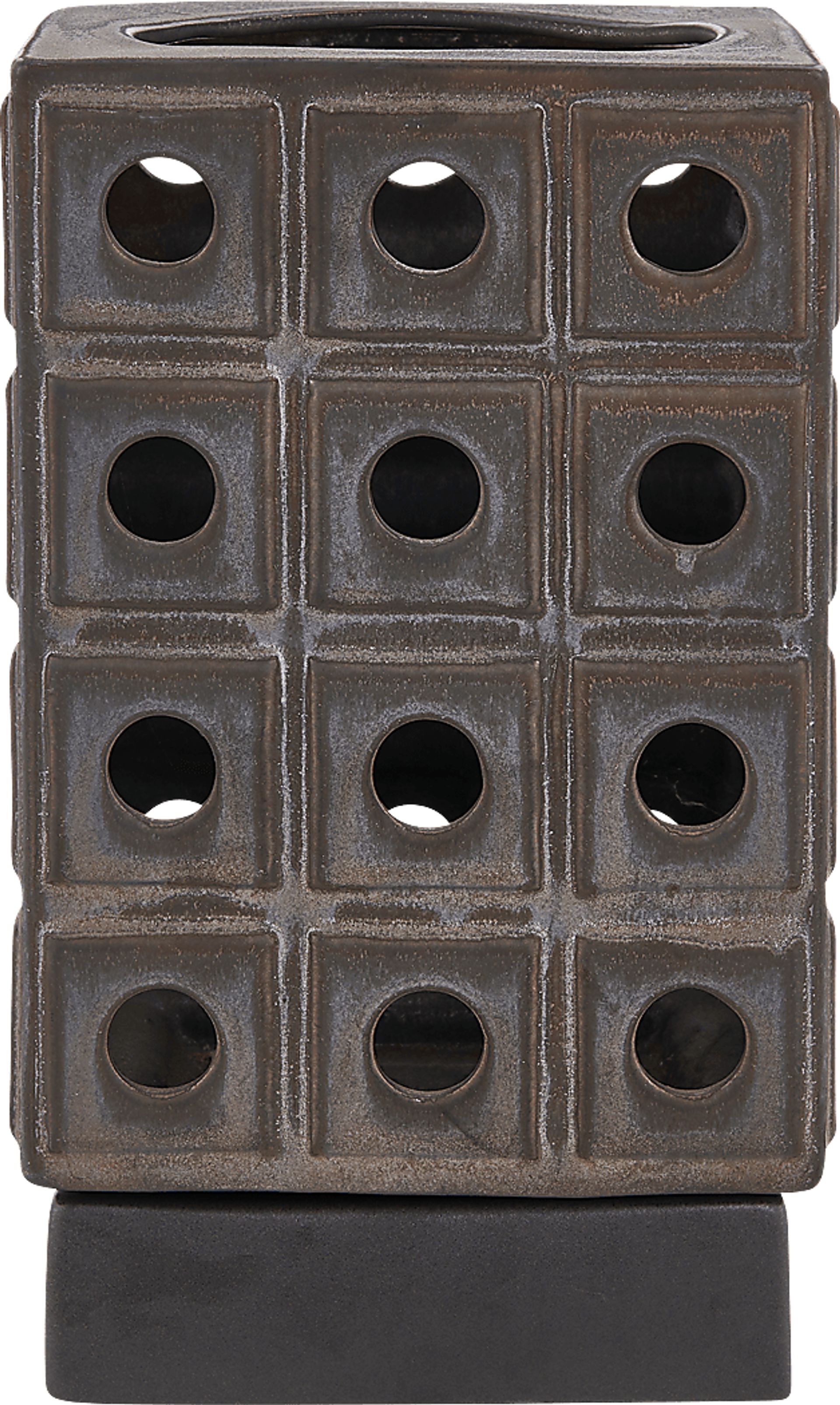 Lamro Brown Indoor/Outdoor Candle Holder - Image 4