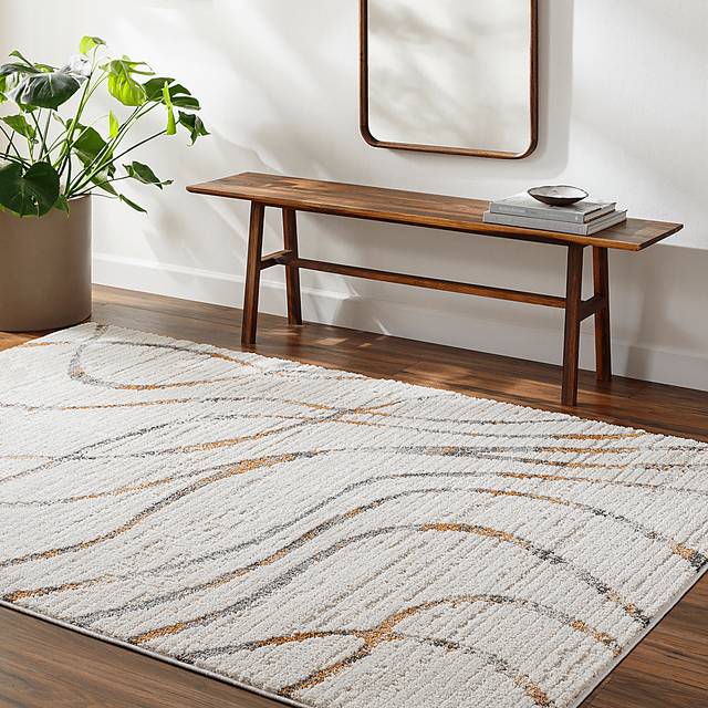 Lamruen Cream 7'10 x 10' Area Rug - Thumbnail - Image 2