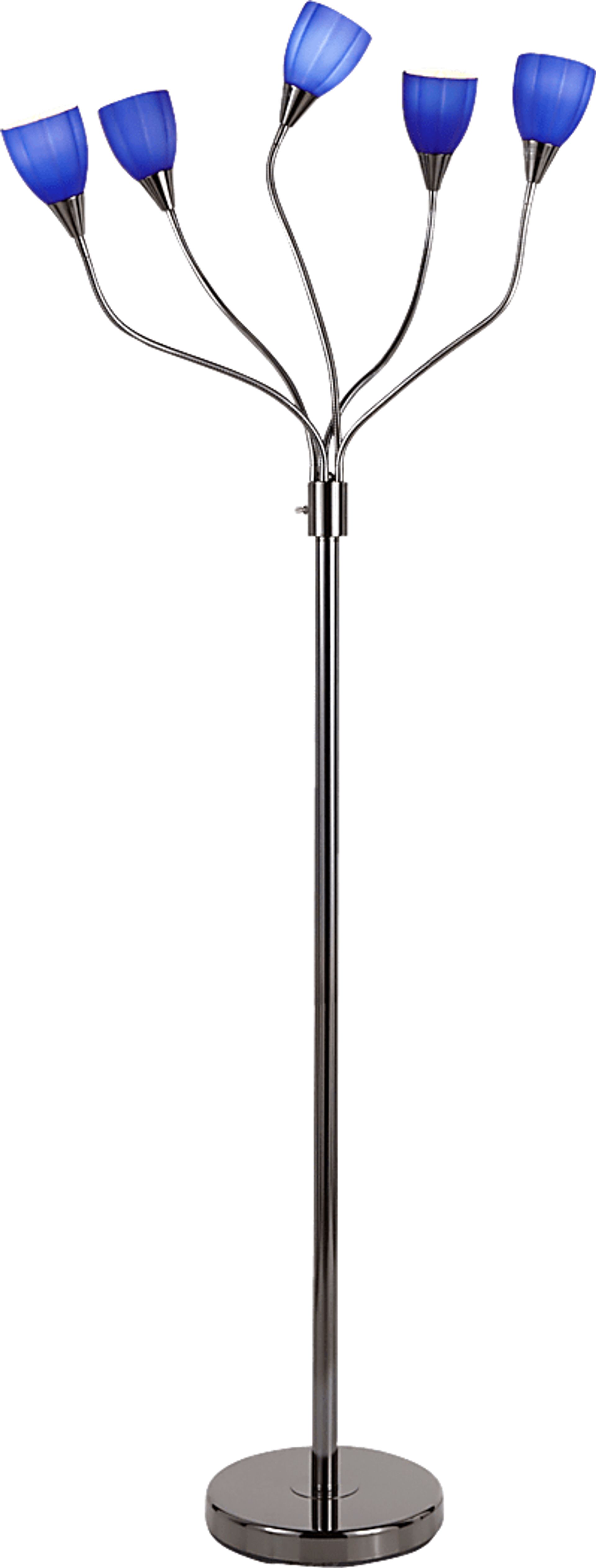 Lamson Sea Blue Floor Lamp - Image 2