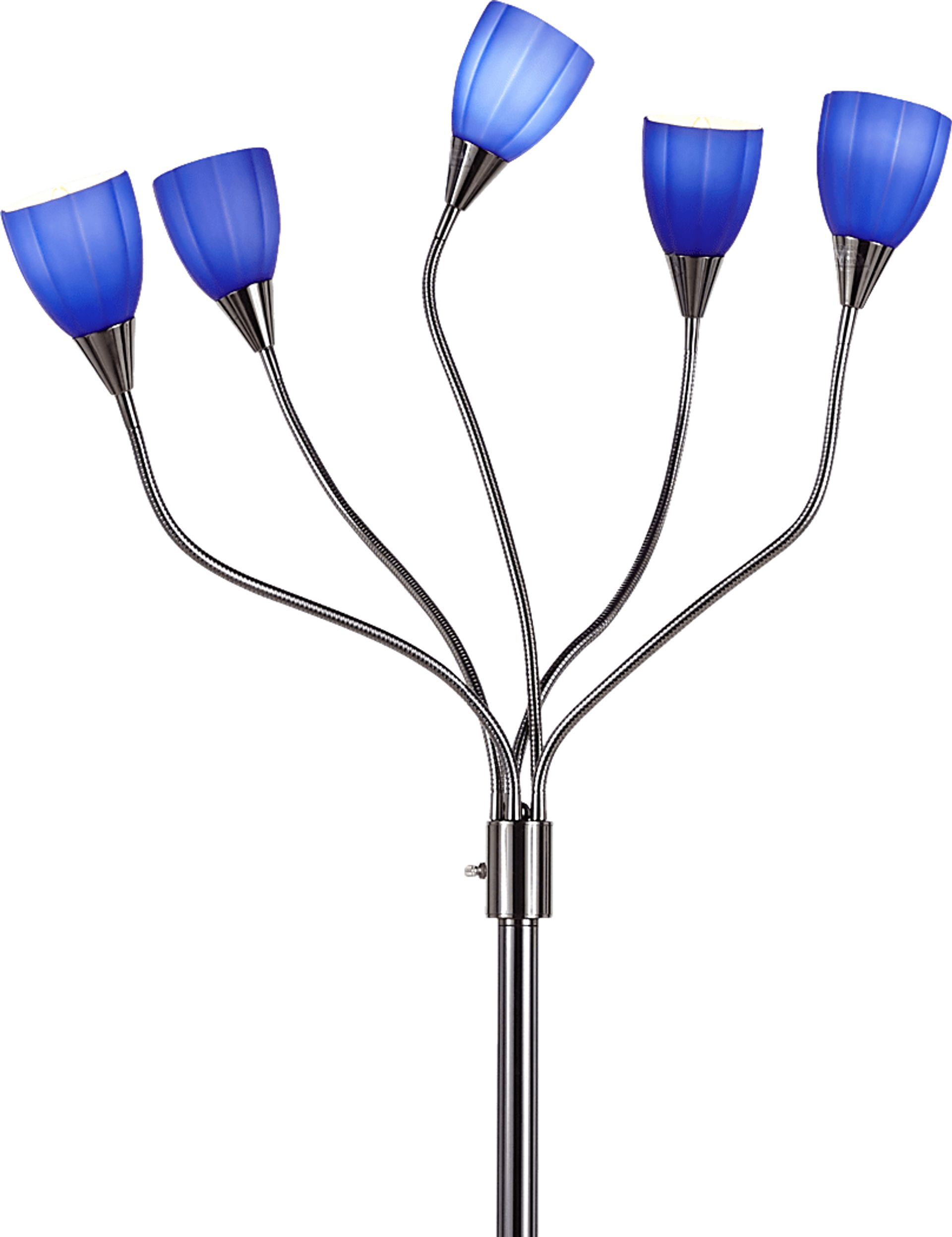 Lamson Sea Blue Floor Lamp - Image 4