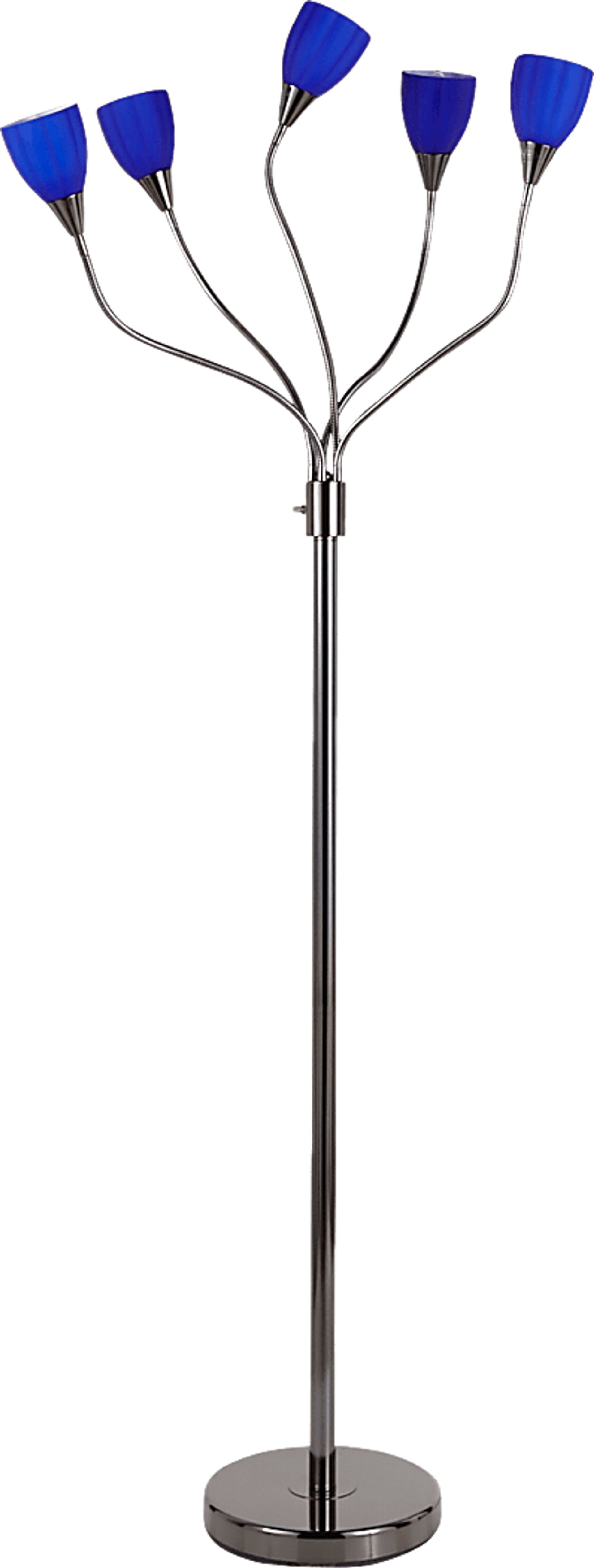 Lamson Sea Blue Floor Lamp - Image 1