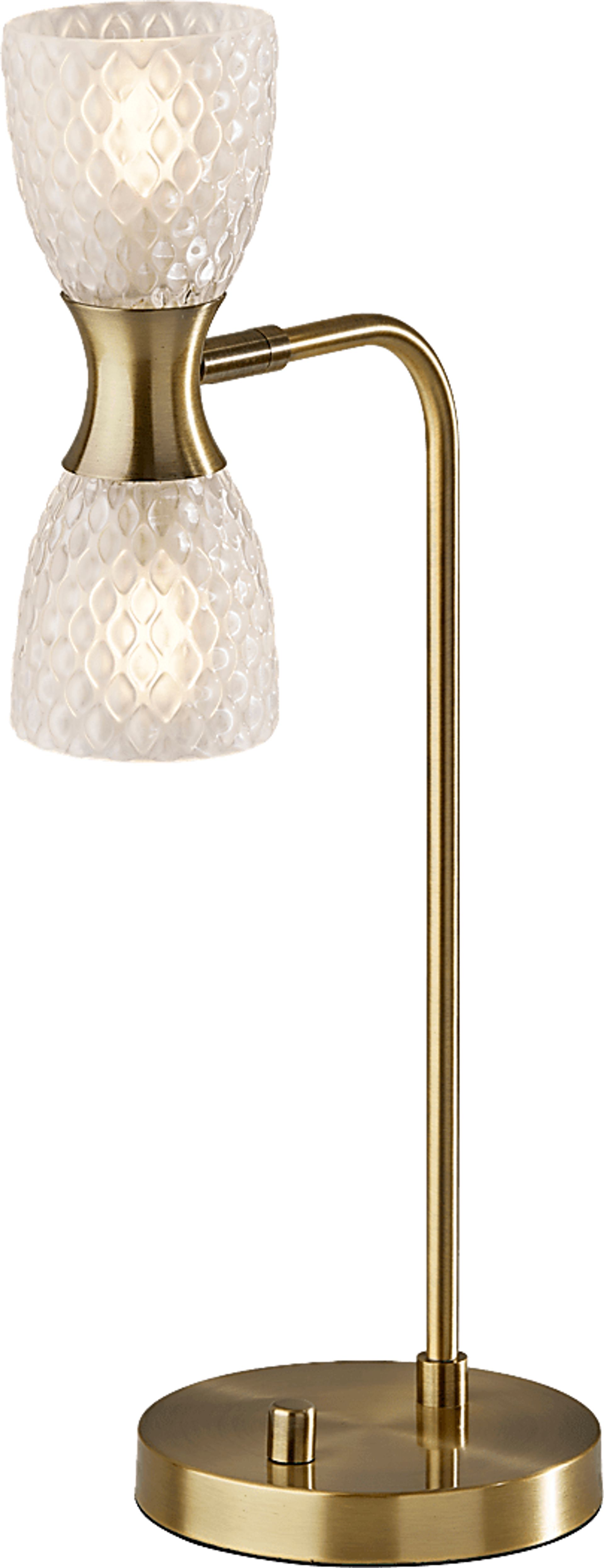 Lanai Oaks Brass Lamp - Image 1