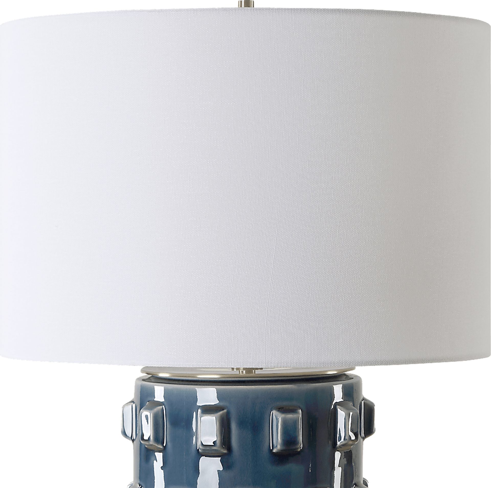 Lanark Hollow Blue Lamp - Image 3