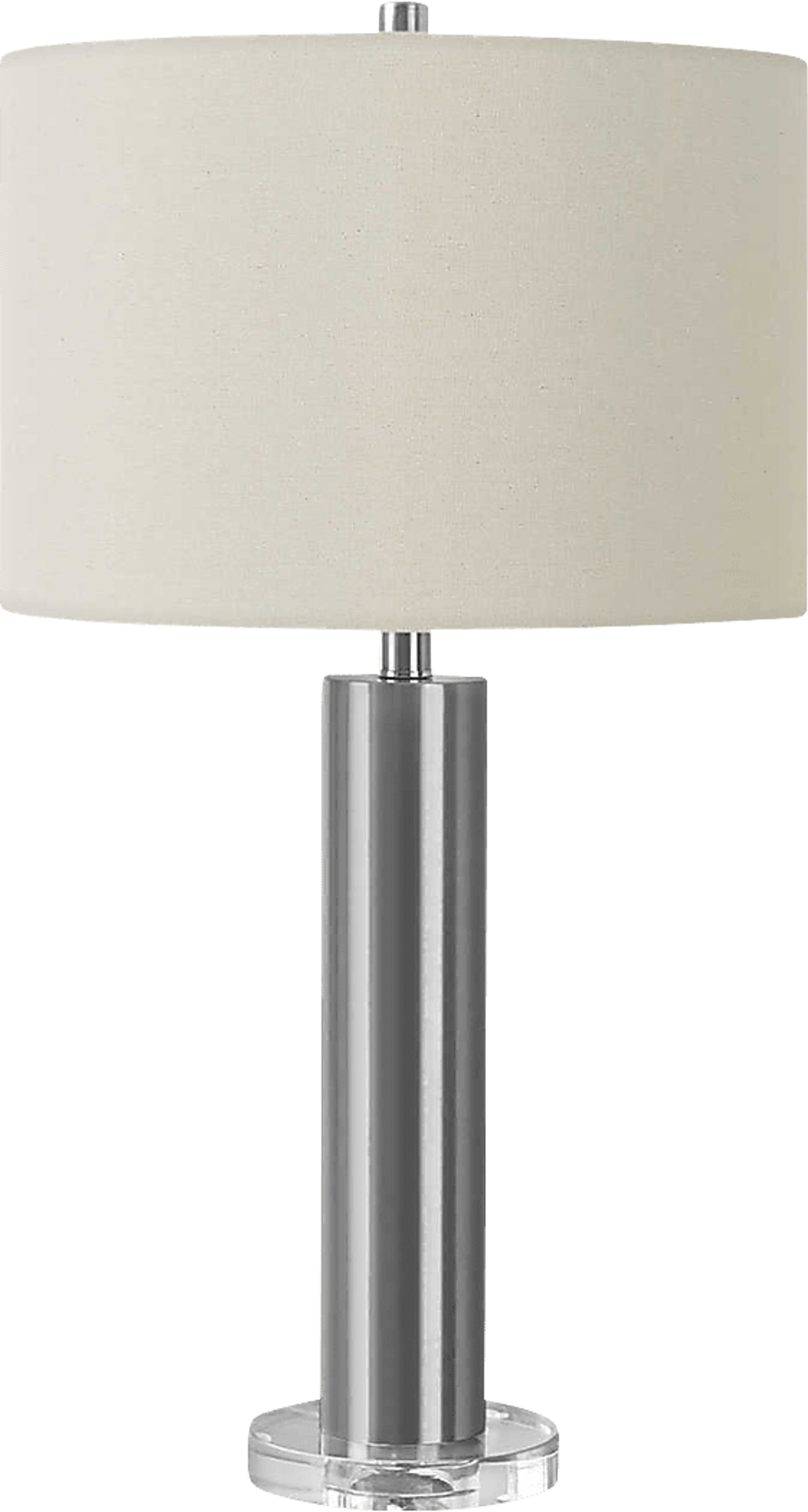 Lanco Home Silver Lamp - Image 1