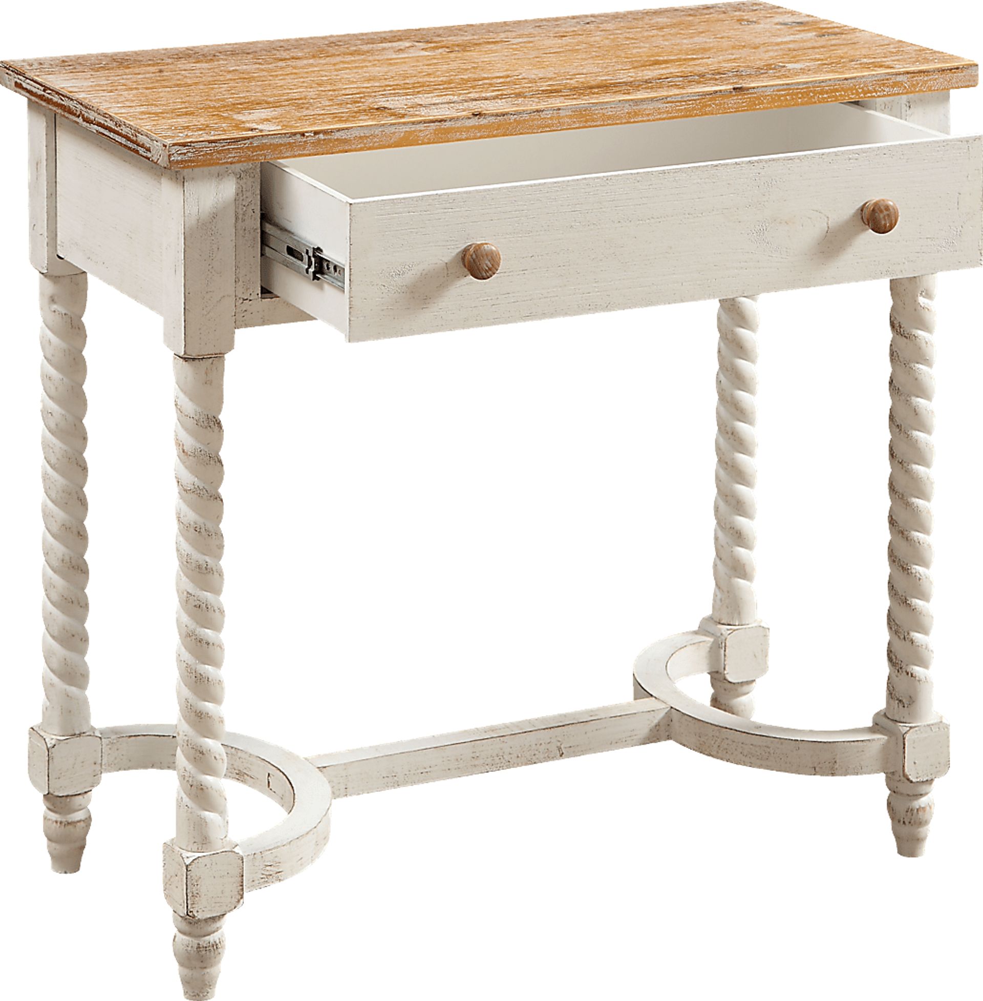 Landa White Console Table - Image 3