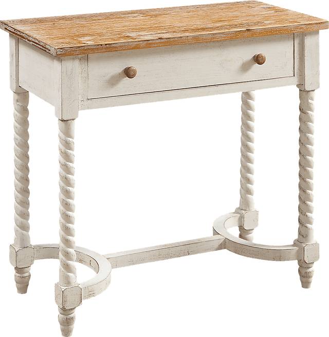 Landa White Console Table - Thumbnail - Image 1