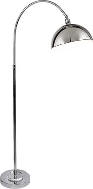 Landau Place Nickel Floor Lamp