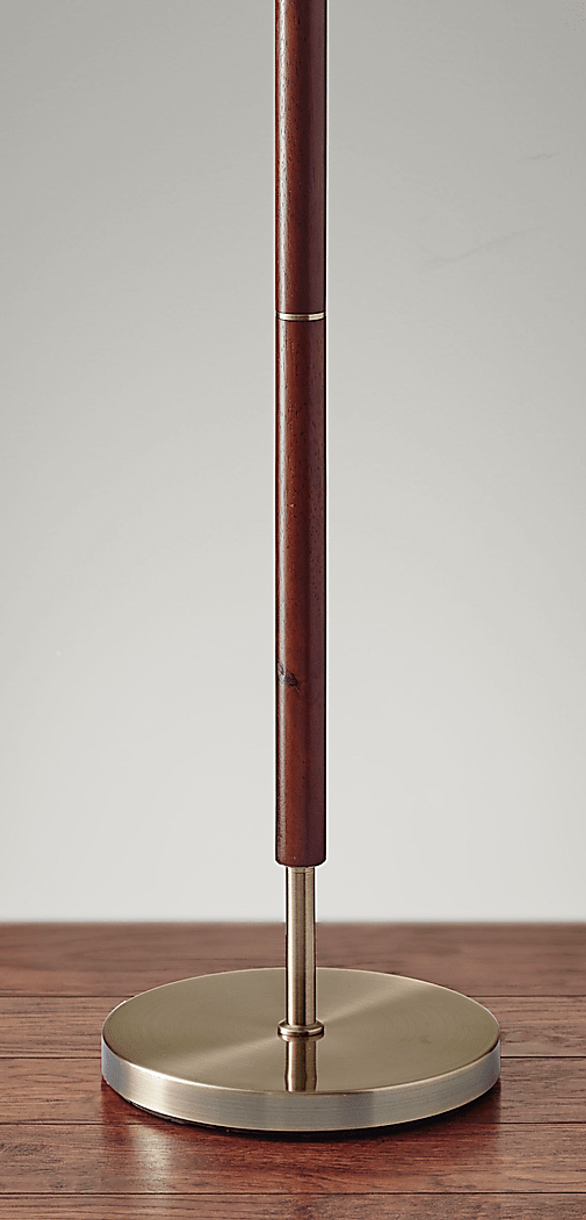 Landmark Lane Walnut Floor Lamp - Image 3