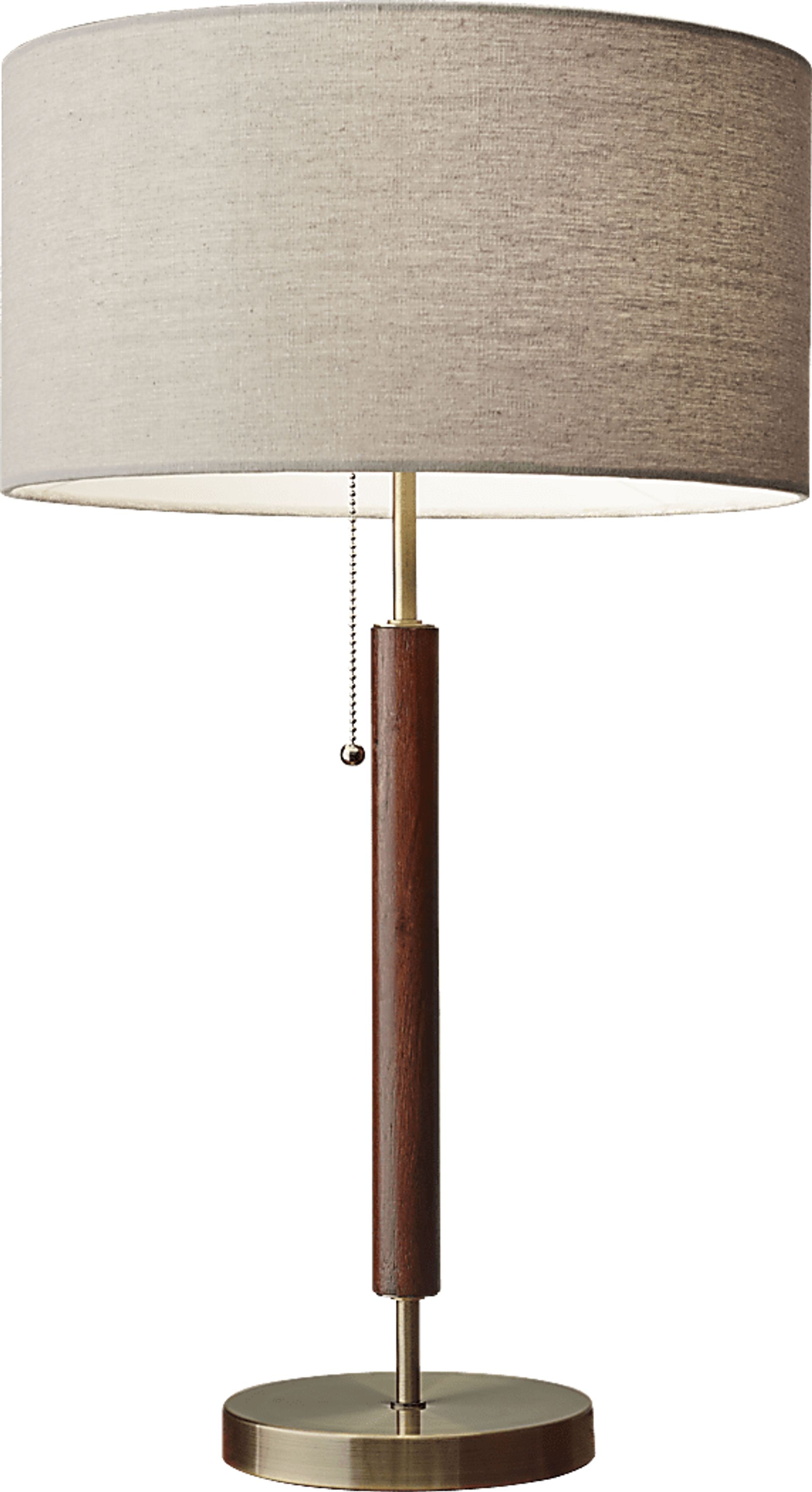 Landmark Lane Walnut Lamp - Image 1