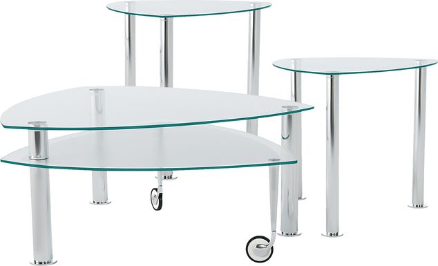 Landmark Metal 3 Pc Table Set