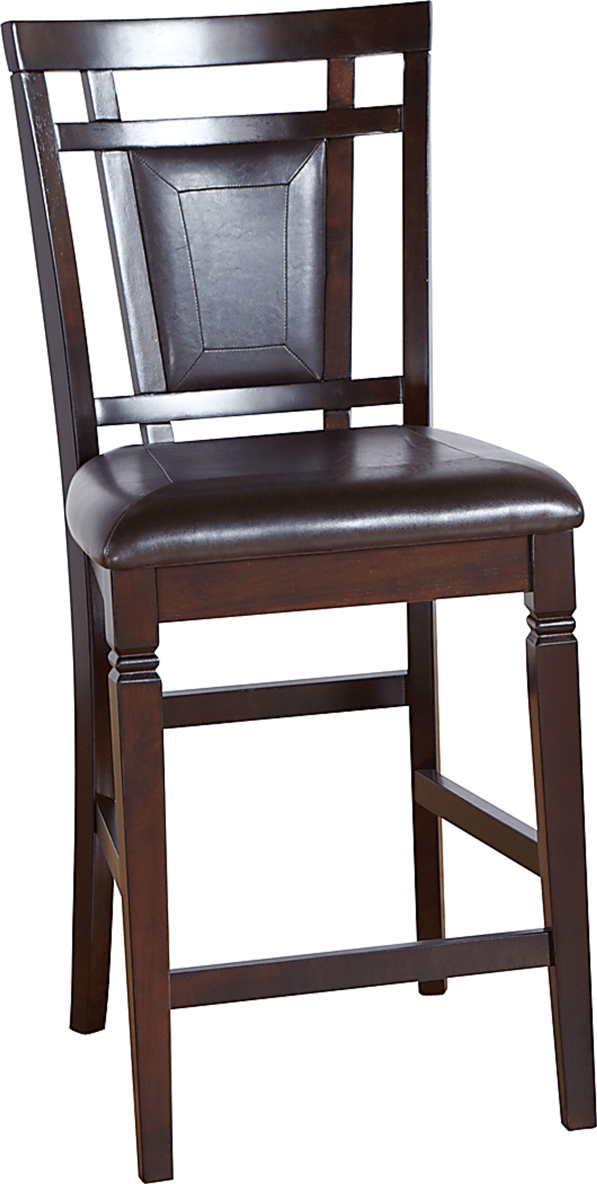 Landon Chocolate Counter Height Stool - Image 1