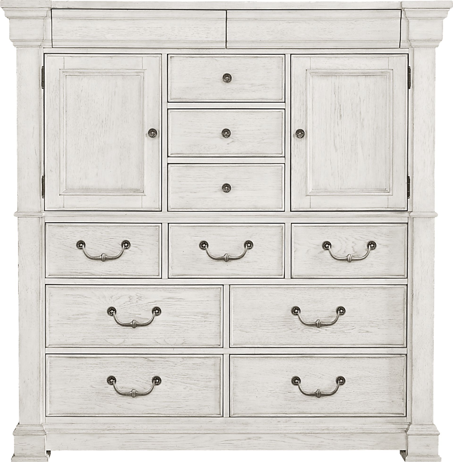 Landon Creek White 2 Pc Chest - Image 1